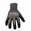 212 Performance Nitrile Foam-Dipped Touchscreen Compatable Seamless Work Glove in Black and Gray, Small, 12PK SC5A-06-008